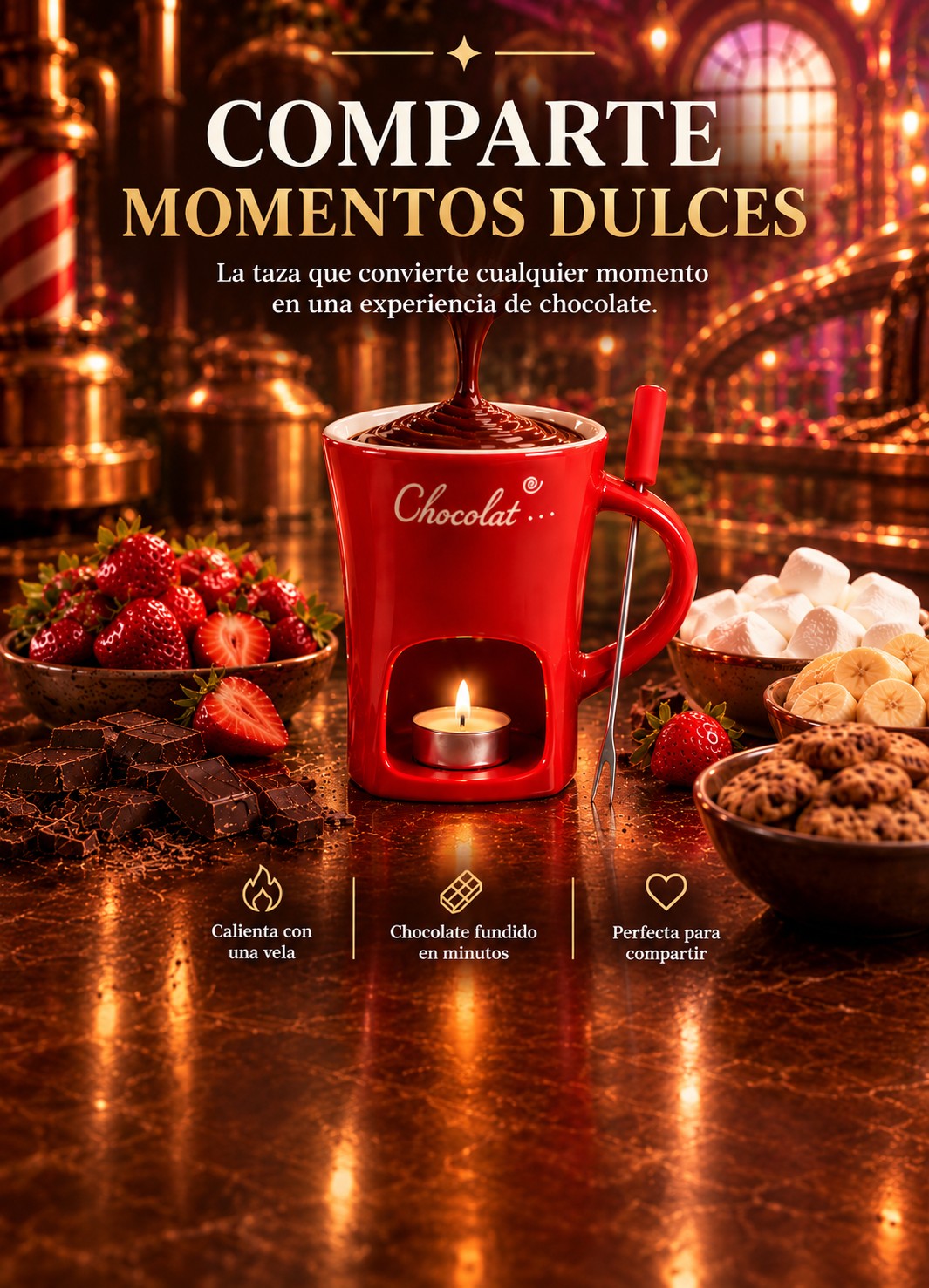 Comparte momentos dulces con ChocoCoco